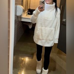 Haven Well Within Sherpa Fleece Pullover Like New